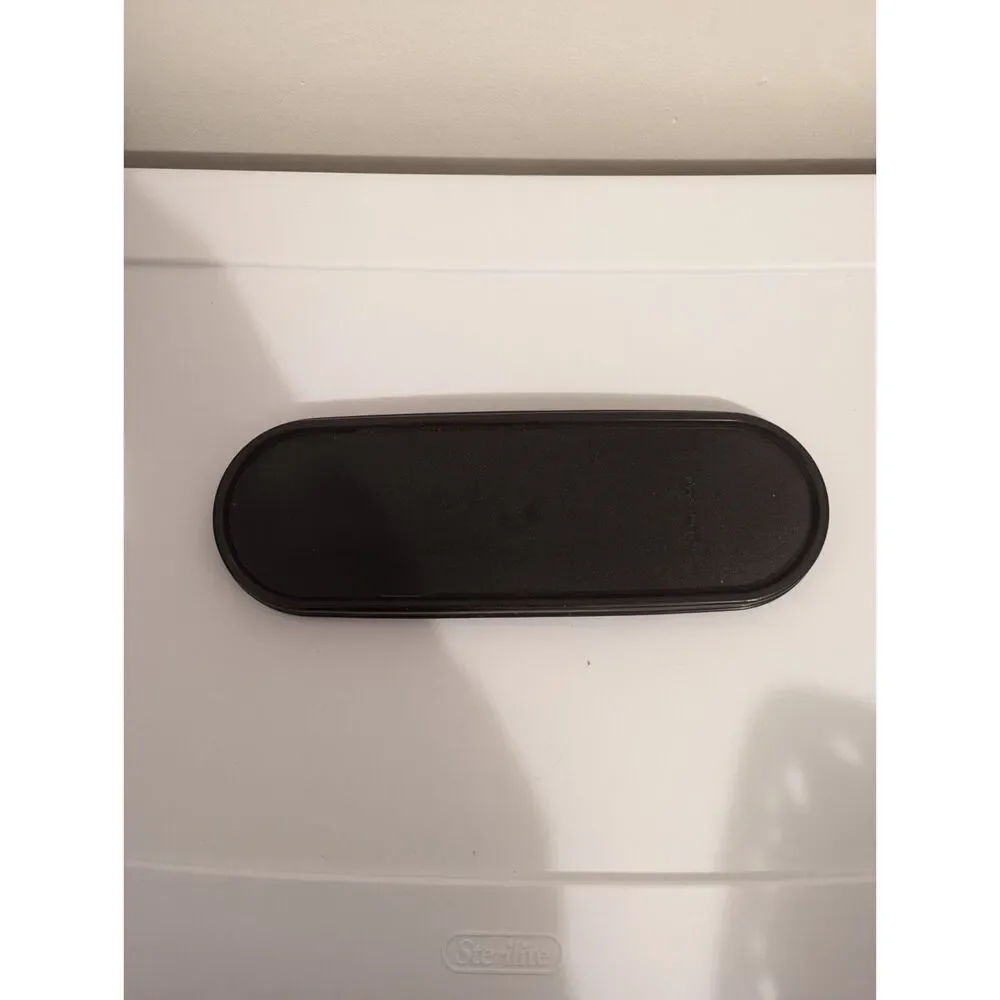 Tupperware Modular Mates‎ Super Oval Black Seal Lid 2403 11